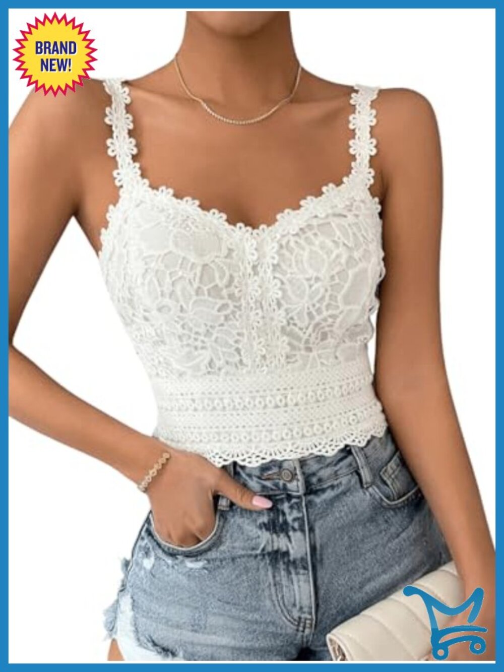 Boho Lace Corset Bralette Crop Top Sleeveless Sweetheart Neck